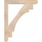 Ekena Millwork Merced Craftsman Smooth Bracket, Douglas Fir, 3 1/2"W x 32"D x 40"H BKT04X32X40MRC04SDF - alternate 2